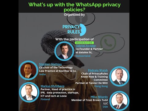 What’s up with the WhatsApp privacy policies?