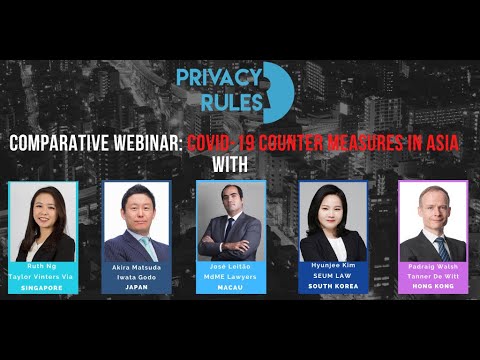 Webinar on covid 19 effects on data protection in Asia